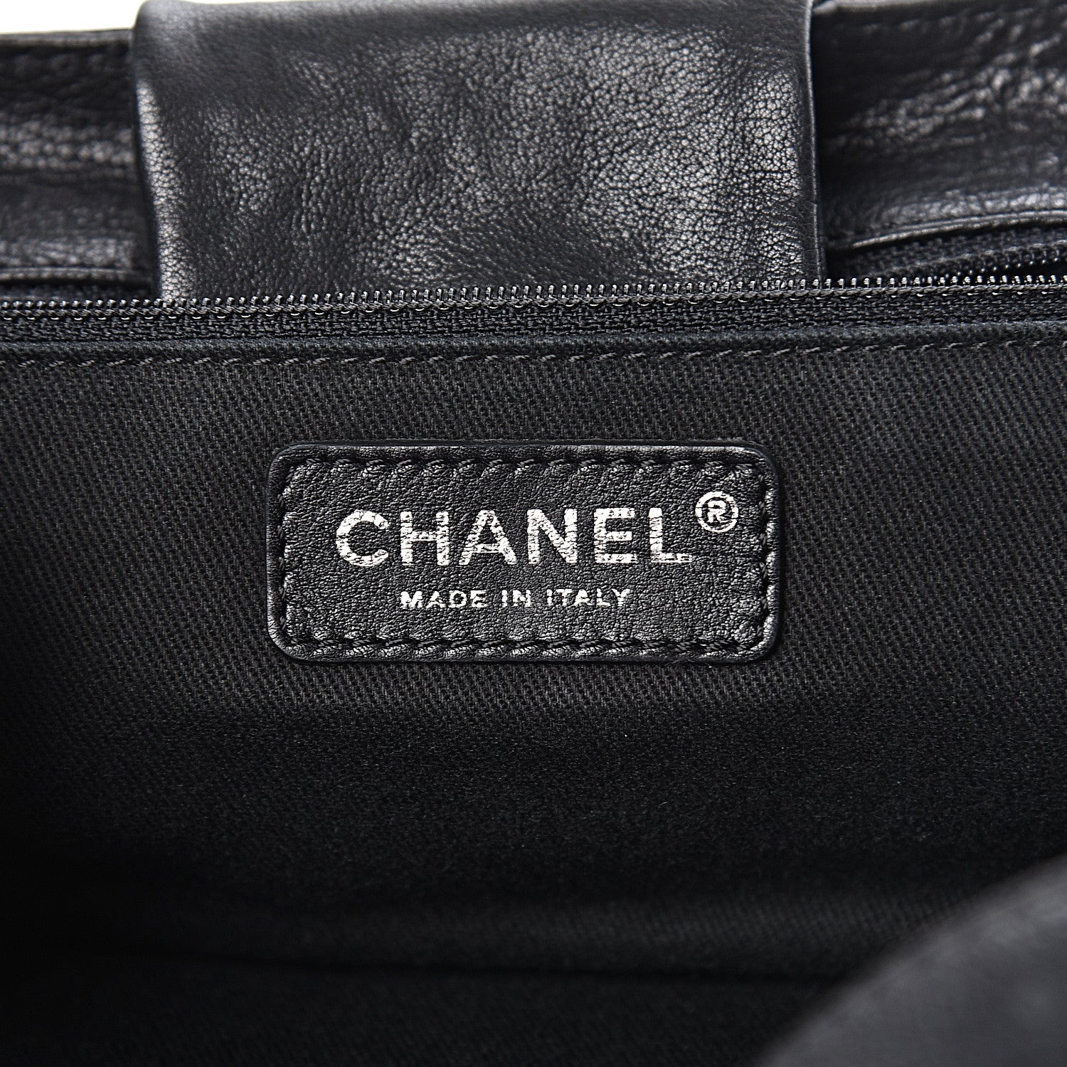Chanel Calfskin Diamond Stitch Accordion Flap Black 6 of 14