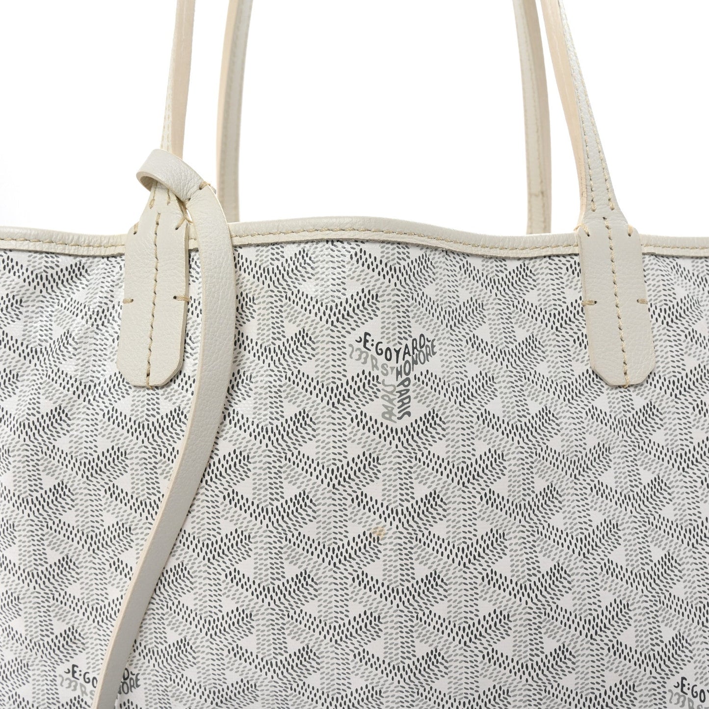 Goyardine Saint Louis PM White
