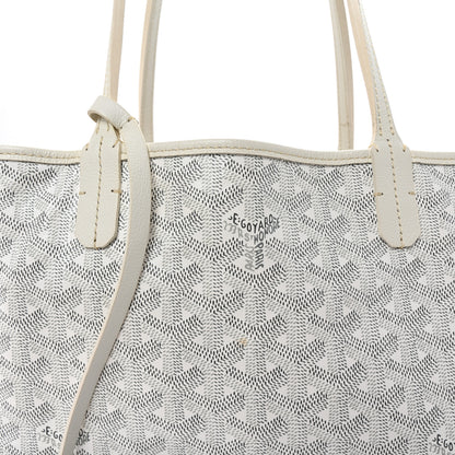 Goyard Goyardine Saint Louis PM White 7 of 9