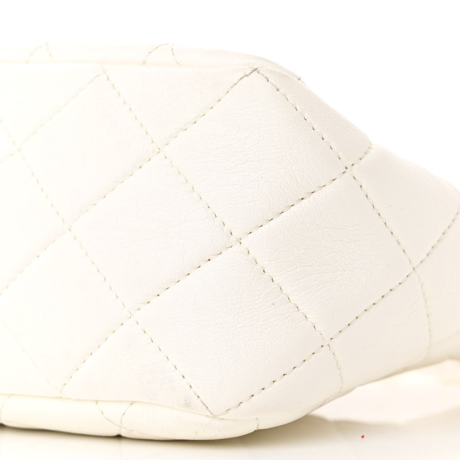 Chanel Lambskin Quilted Multi Chain Hobo White 10 of 11