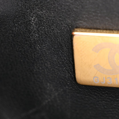 Chanel Lambskin Quilted Mini Square Flap Black 7 of 20