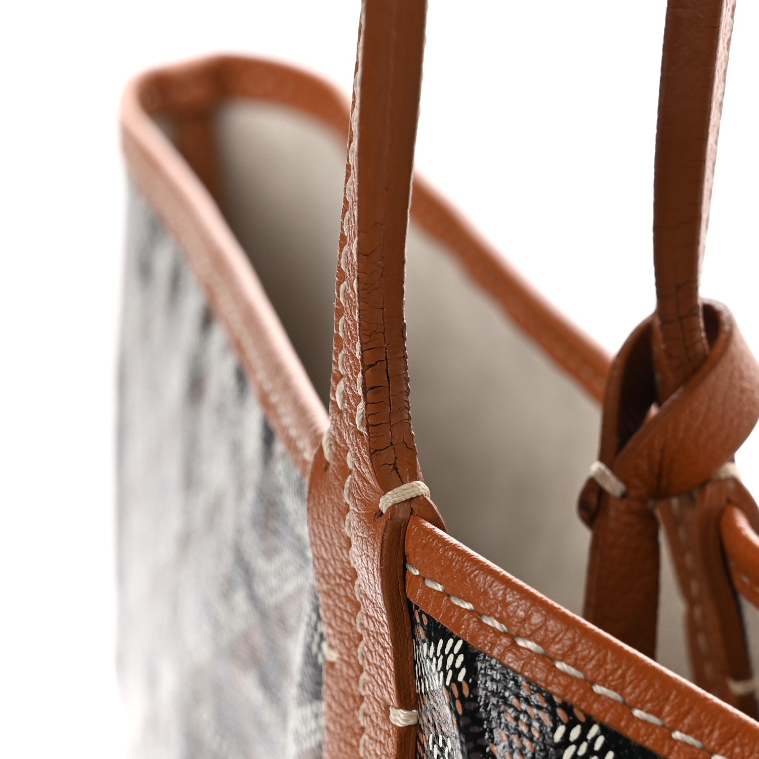 Goyard Goyardine Saint Louis GM Black Gold 10 of 11