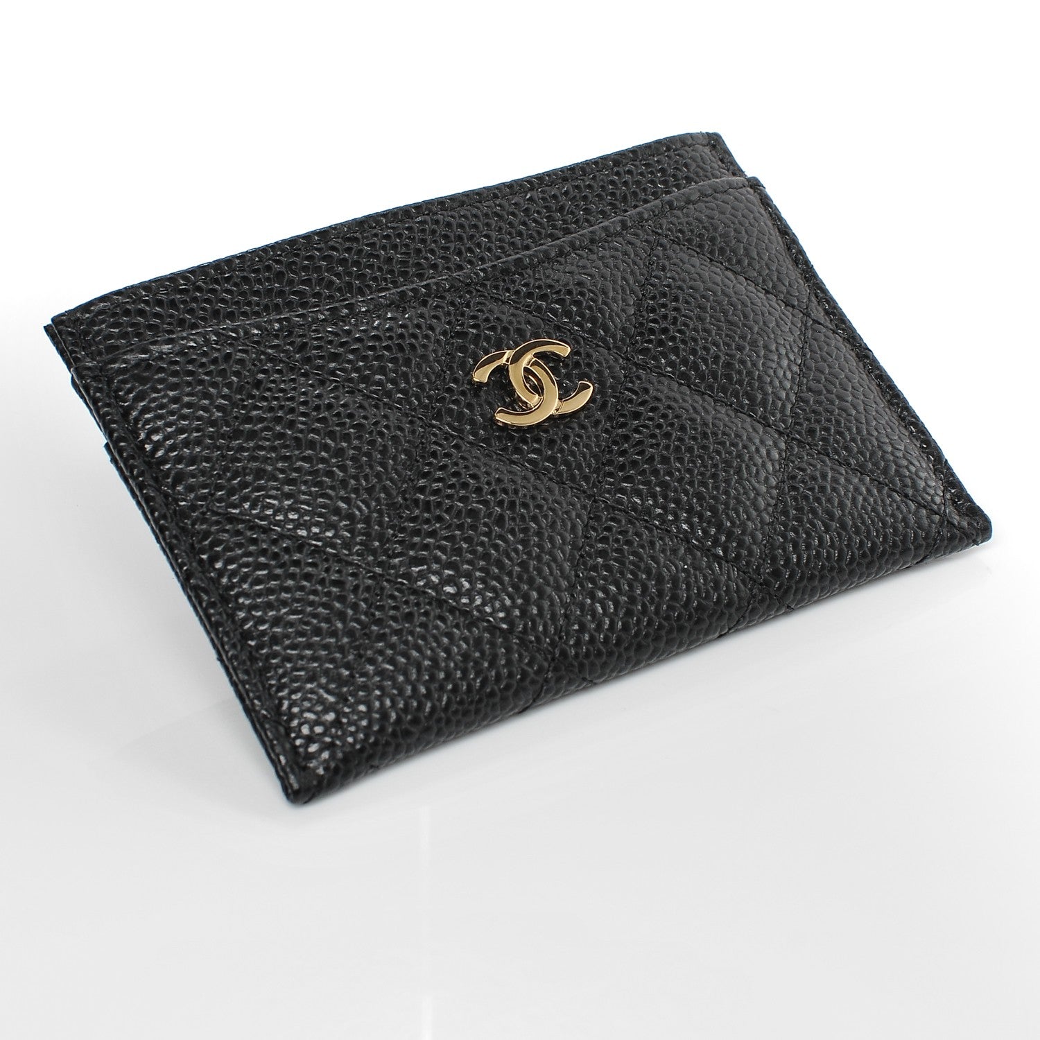 Chanel Caviar Quilted Card Holder Black 4 of 8