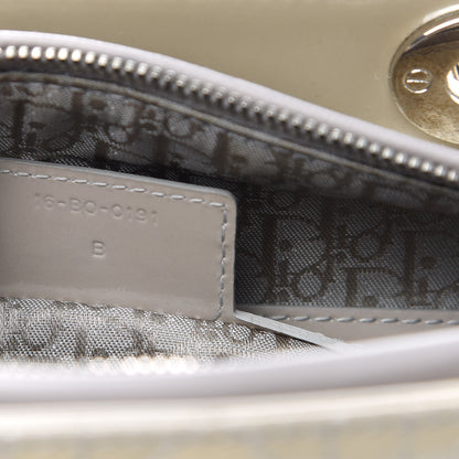Christian Dior Patent Cannage Large Lady Dior Beige 7 of 9