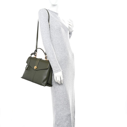 Louis Vuitton Grained Smooth Calfskin Rose Des Vents MM Khaki 2 of 10