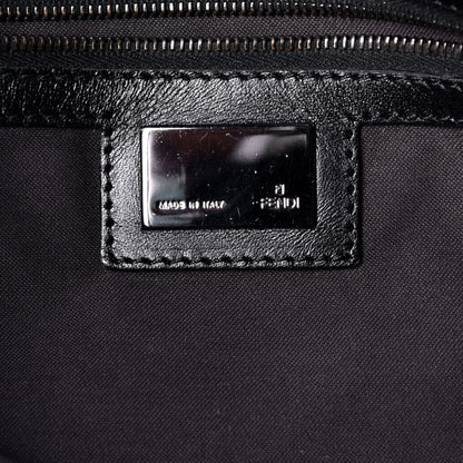 Fendi Zucchino Vitello Mama Baguette Black Moro 6 of 8
