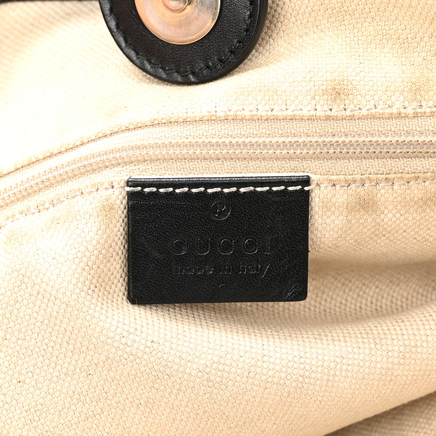 Monogram Large Sukey Black