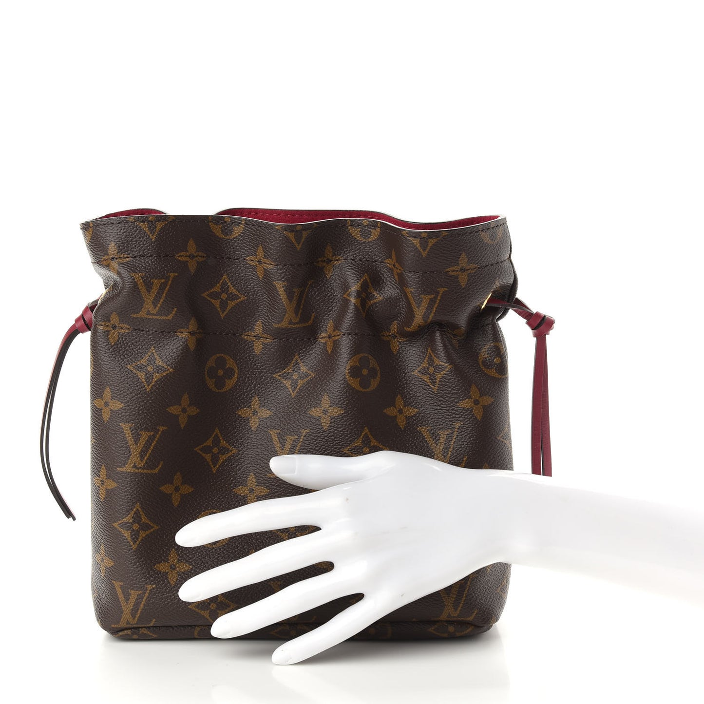Monogram Pouch Noe Fuchsia