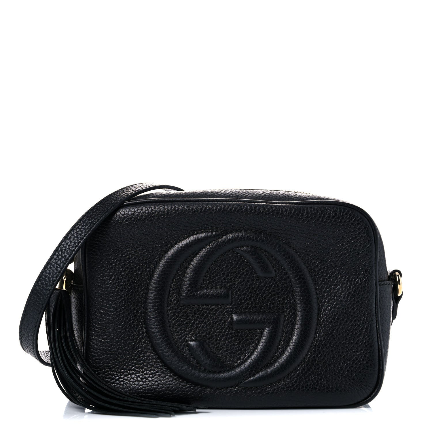 Gucci Pebbled Calfskin Small Soho Disco Bag Black 1 of 11