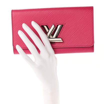 Louis Vuitton Epi Twist Wallet Hot Pink 2 of 8