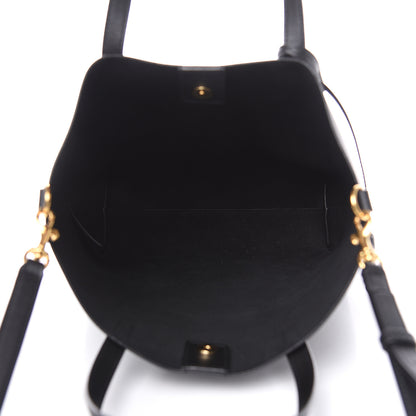 Saint Laurent Calfskin Toy Shopping Tote Black 5 of 10