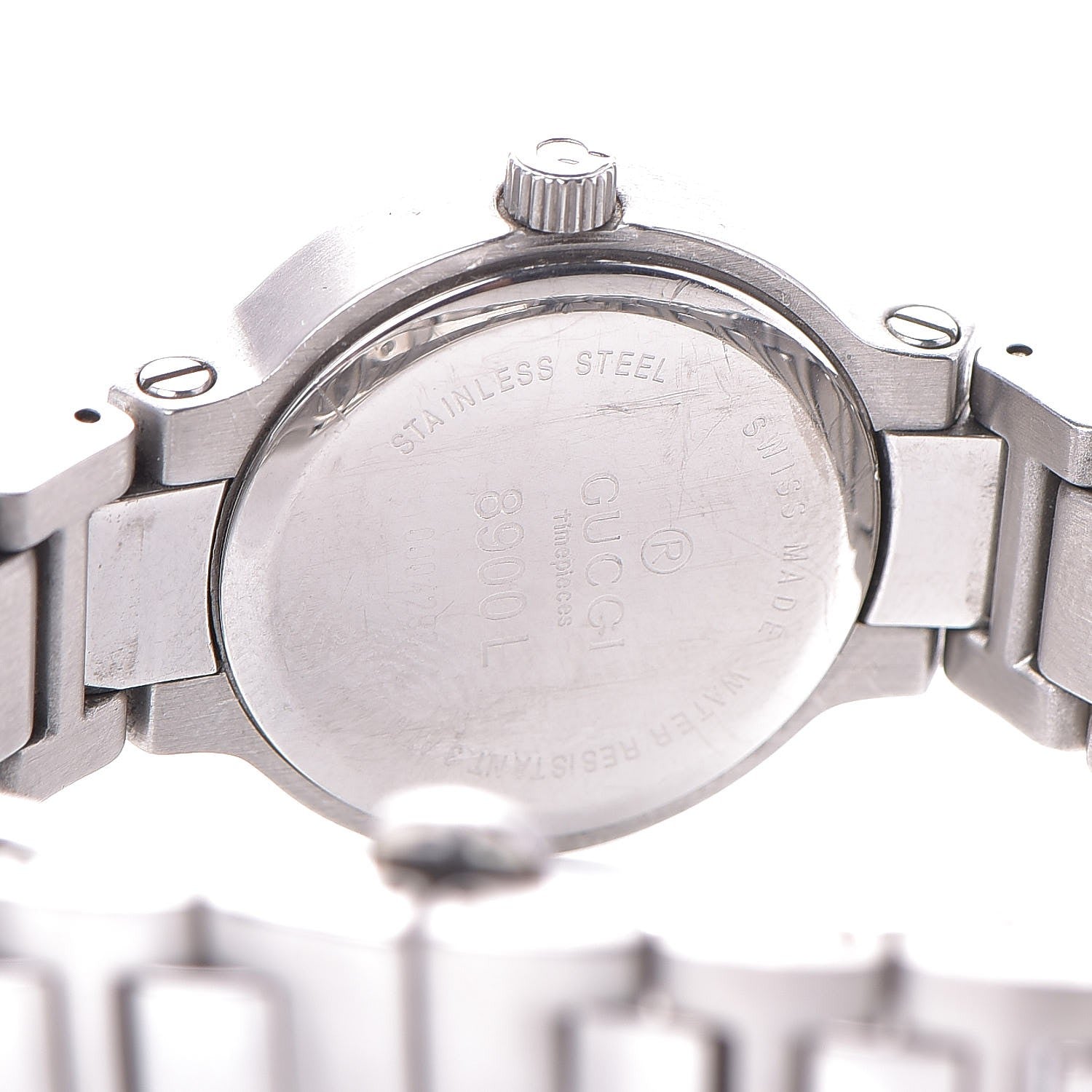 Gucci Stainless Steel 26mm 8900L Quartz Watch Grey 5 of 5