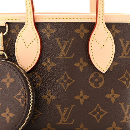 Louis Vuitton Monogram Neverfull BB Beige 7 of 10