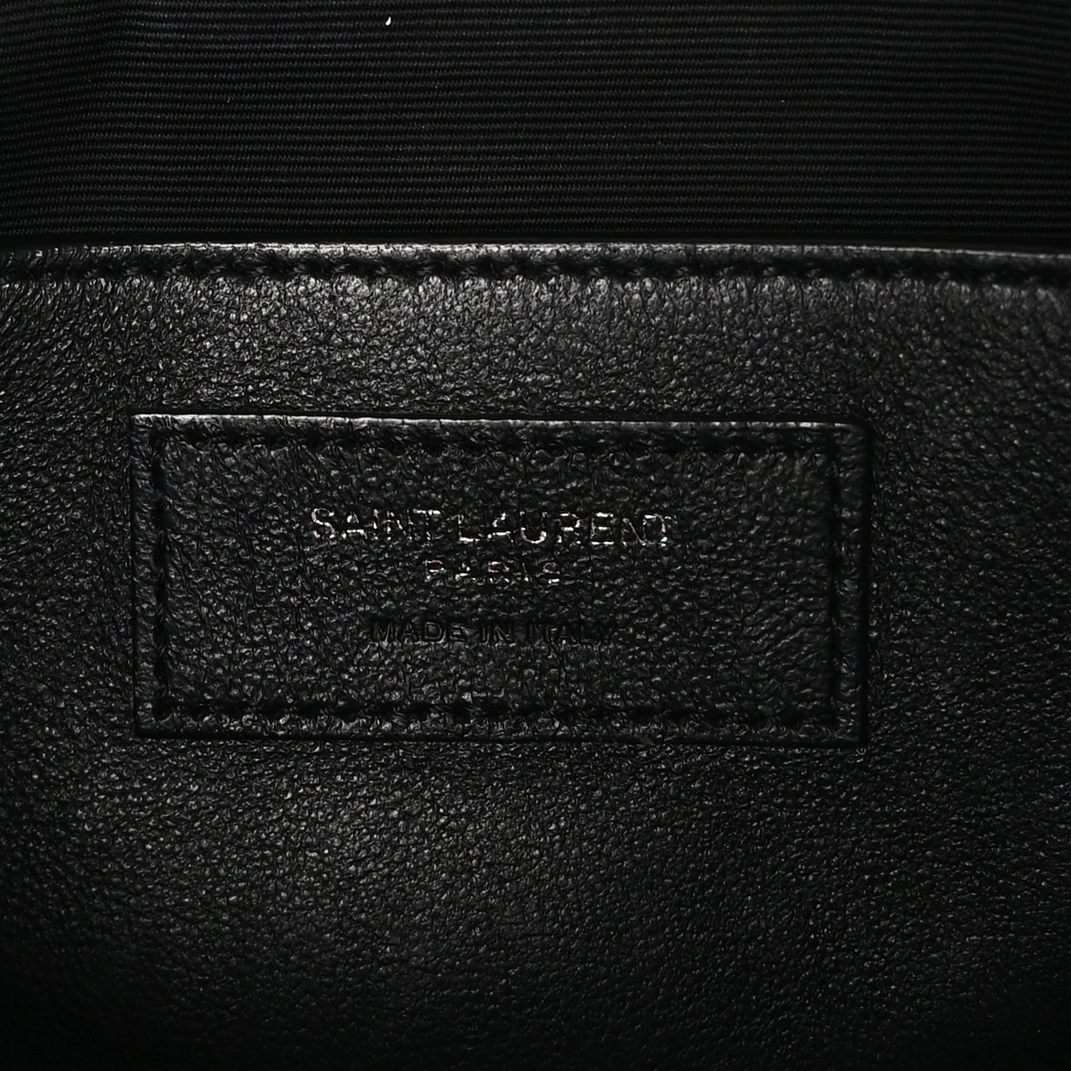 Saint Laurent Crinkled Calfskin Matelasse Monogram Baby Niki Chain Satchel Ivory 6 of 11