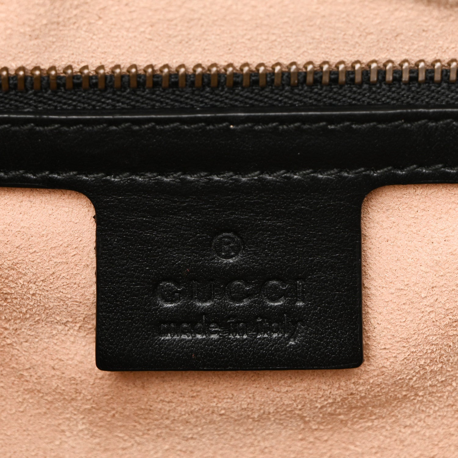 Gucci Calfskin Matelasse Medium GG Marmont Shoulder Bag Black 6 of 10