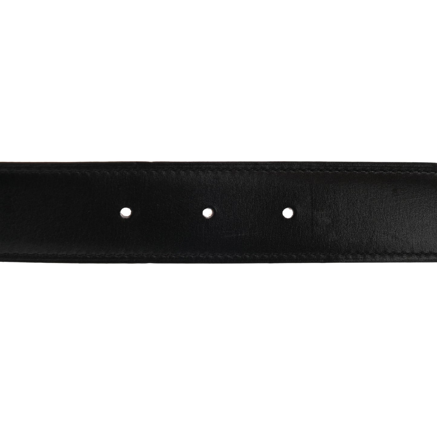 Togo Box 32mm Strie H Belt 95 Gold Black