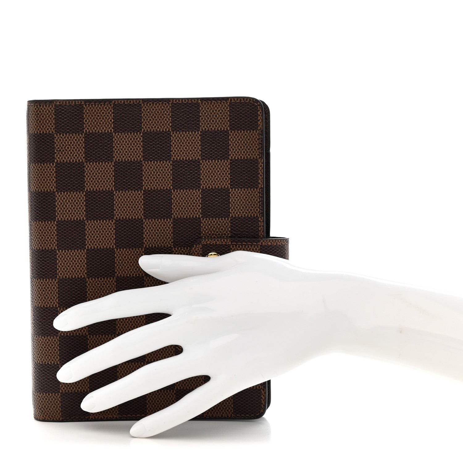 Louis Vuitton Damier Ebene Medium Ring Agenda Cover 2 of 9