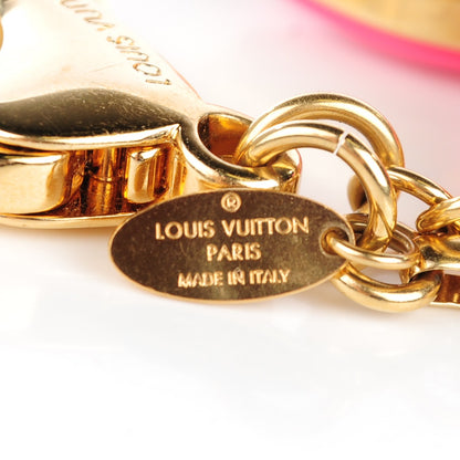 Louis Vuitton Resin Naif Bag Charm Pink 7 of 10