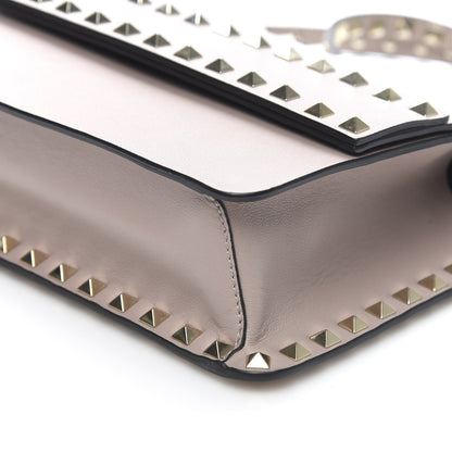 Valentino Garavani Vitello Rockstud Side Slip Crossbody Poudre 8 of 9