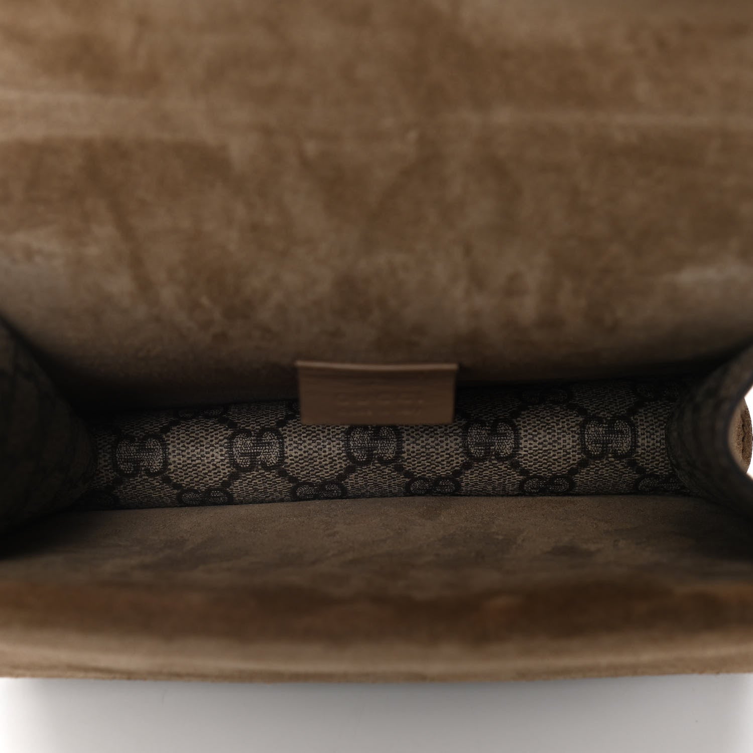 Gucci GG Supreme Monogram Mini Dionysus Shoulder Bag Taupe 5 of 16