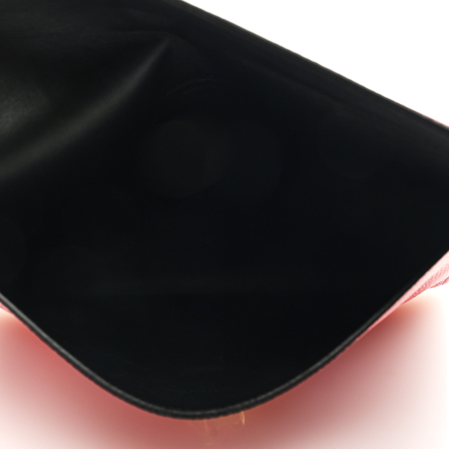 Alexander McQueen Calfskin Skull Clutch Red 5 of 6