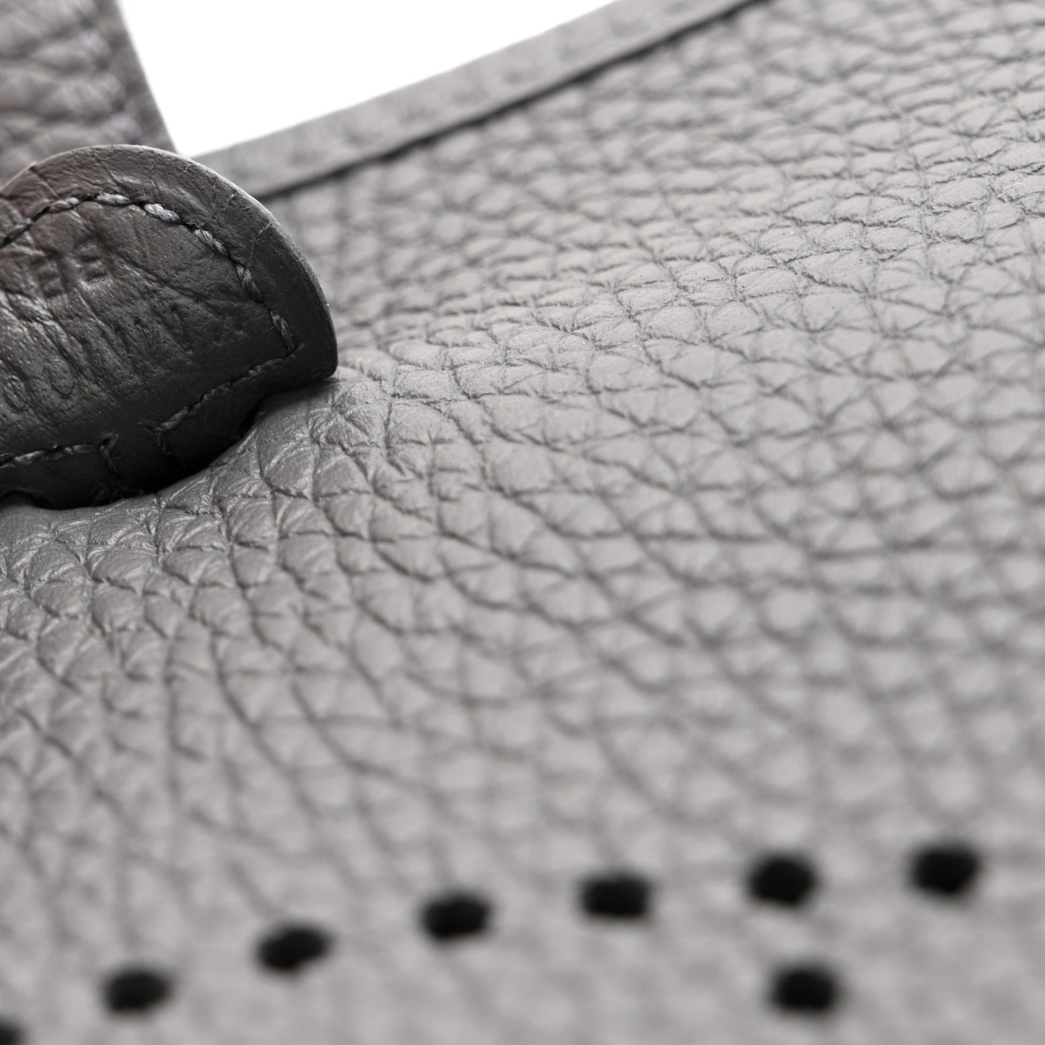 Hermes Taurillon Clemence Evelyne TPM Ardoise 7 of 11