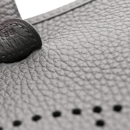 Hermes Taurillon Clemence Evelyne TPM Ardoise 7 of 11