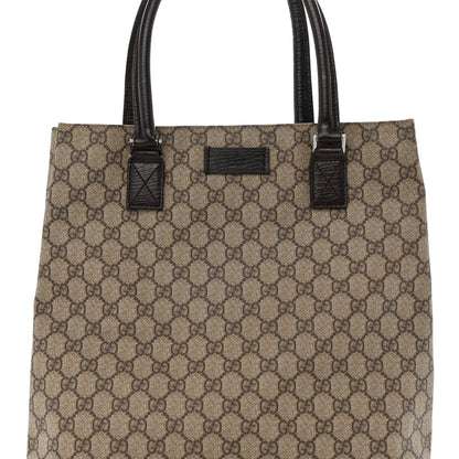 Gucci GG Plus Monogram Small Vertical Tote Dark Brown 8 of 10