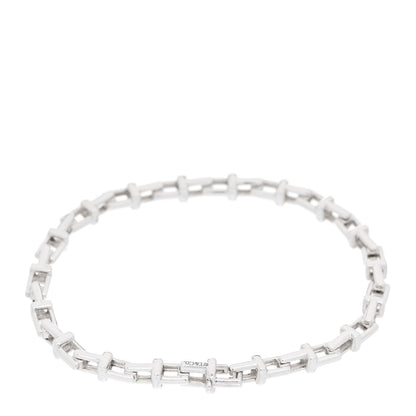 Tiffany Sterling Silver T Link Chain Bracelet 2 of 4