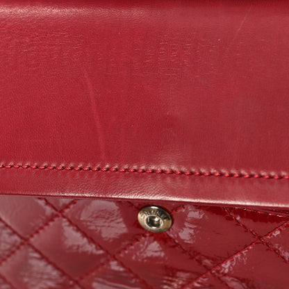 Chanel Aged Glazed Calfskin Quilted 2.55 Reissue 226 Flap Red 14 of 14