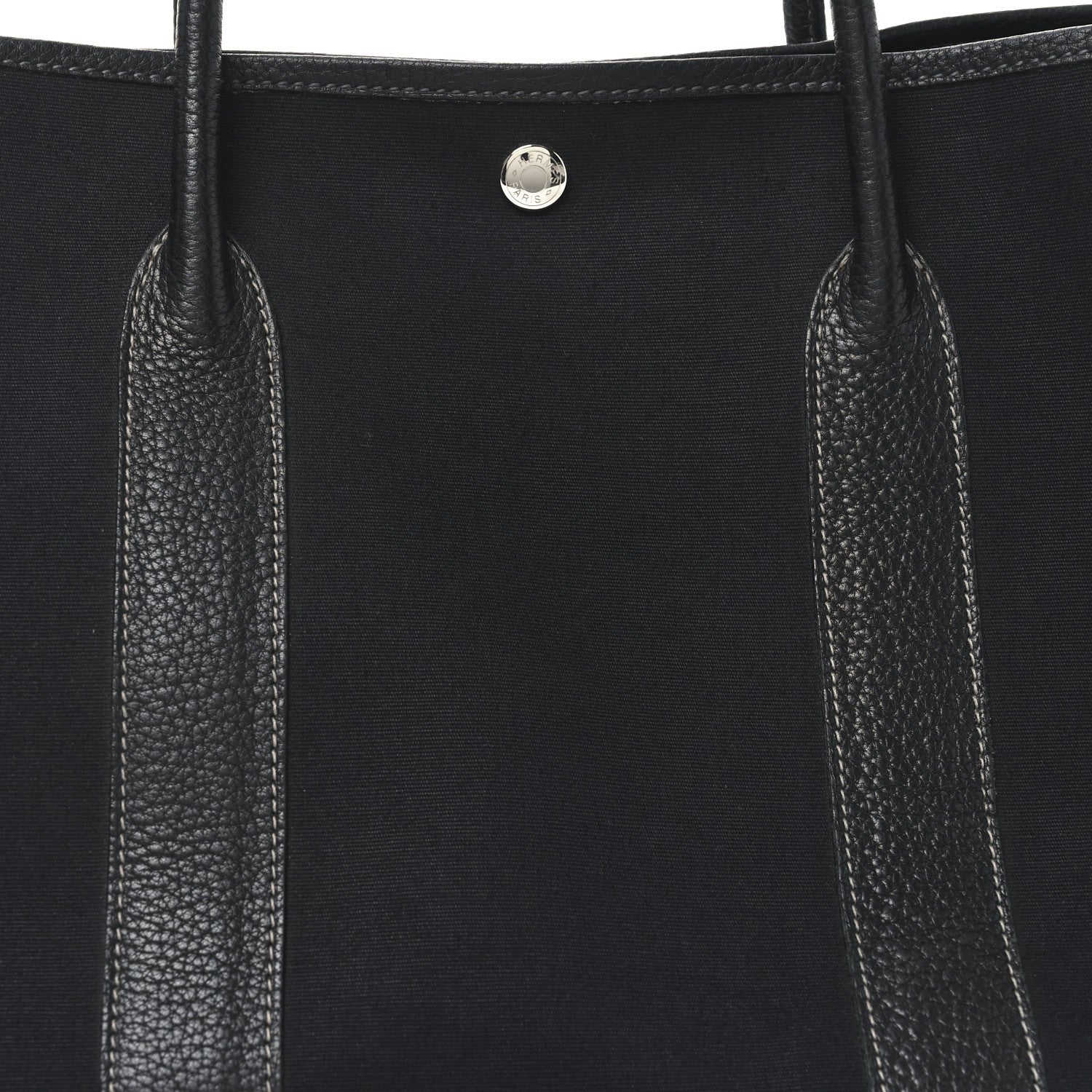 Hermes Toile Vache Country Garden Party 36 Black 8 of 10
