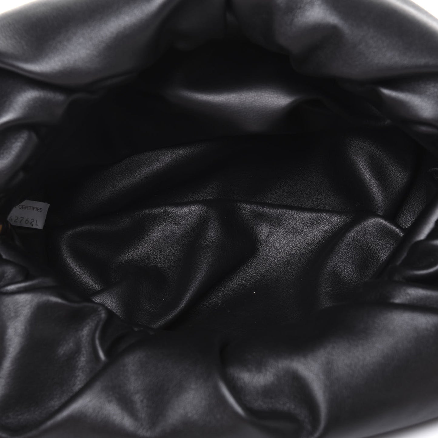 Calfskin The Pouch Chain Black
