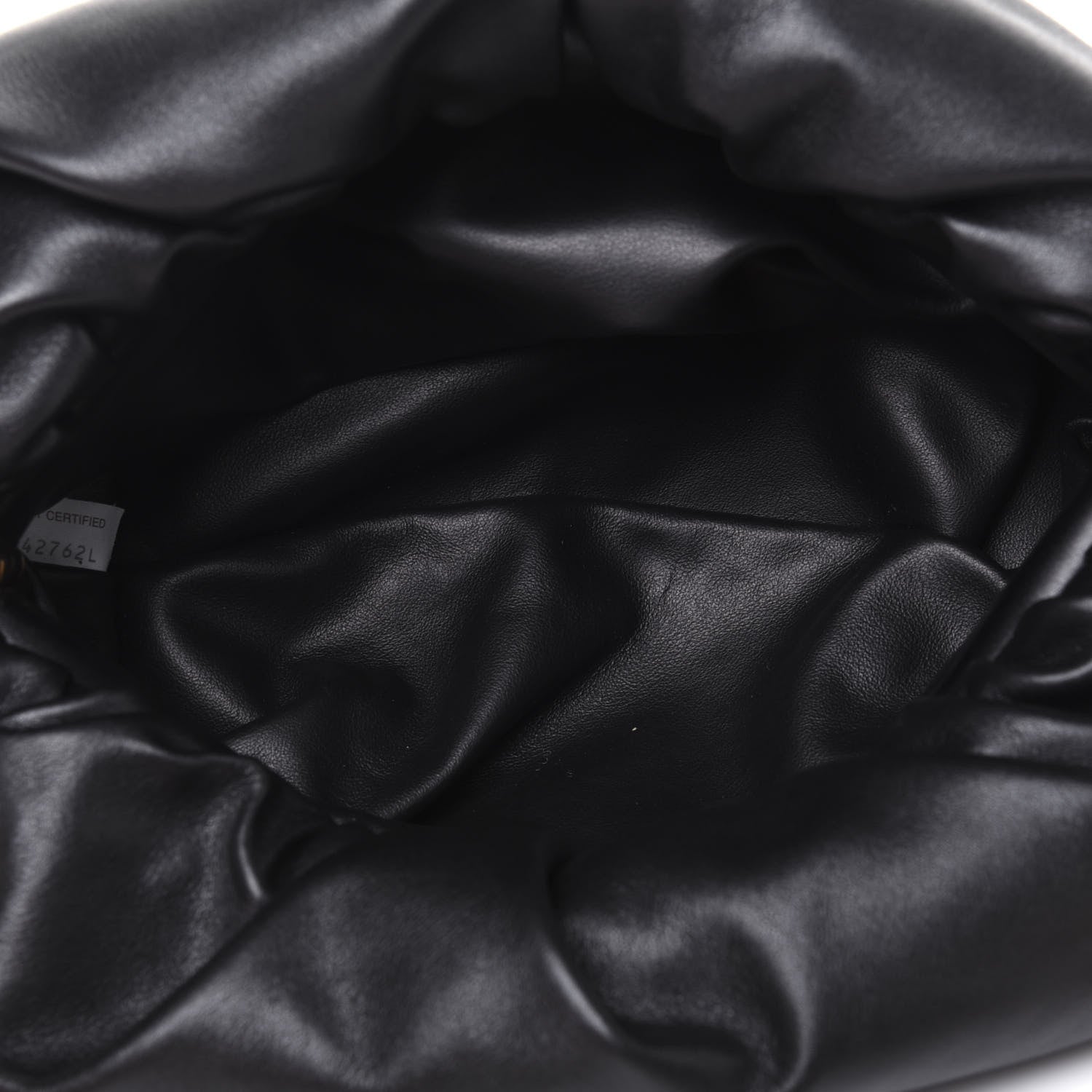 Bottega Veneta Calfskin The Pouch Chain Black 5 of 11