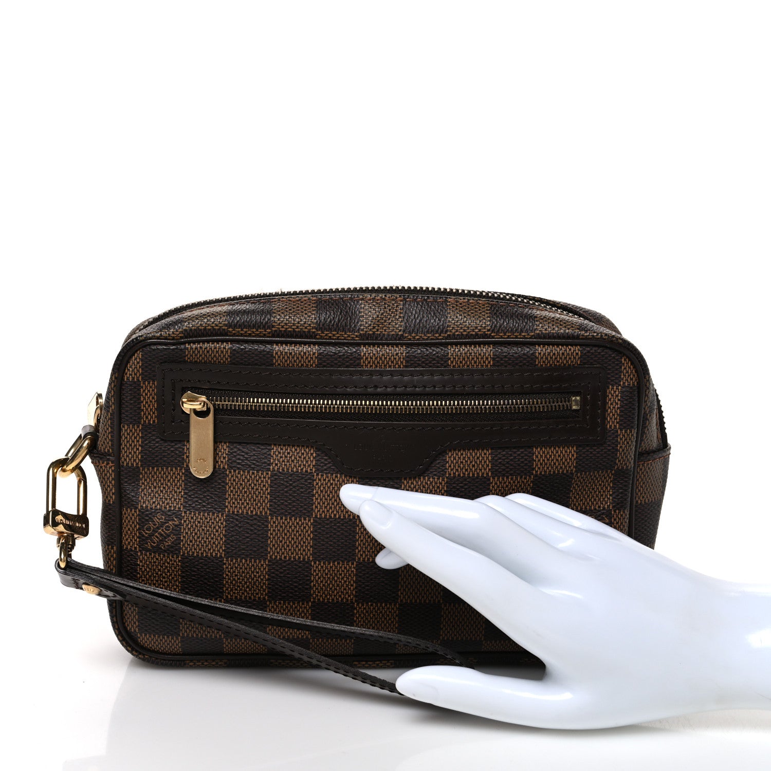 Louis Vuitton Damier Ebene Pochette Billets Macao 2 of 7