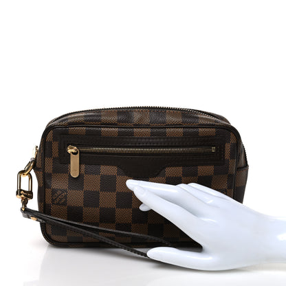 Louis Vuitton Damier Ebene Pochette Billets Macao 2 of 7