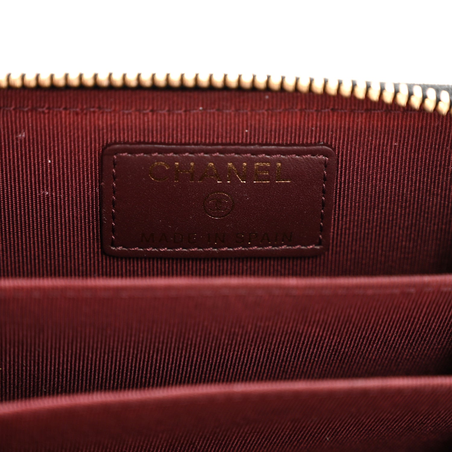 Chanel Caviar Quilted Zip Coin Purse Black 6 of 9