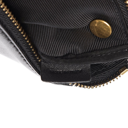 Celine Lambskin Small Trio Crossbody Bag Black 6 of 10