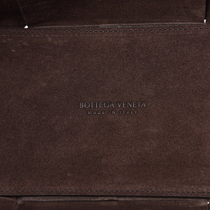 Bottega Veneta Suede Maxi Intrecciato Small Arco Tote Fondente 6 of 11