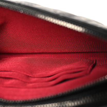 Chanel Aged Calfskin Quilted Small Gabrielle Clutch With Chain Black 7 of 14