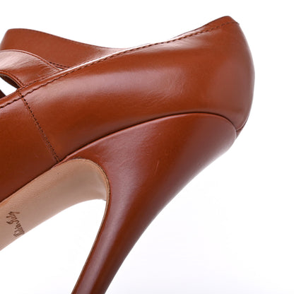 Louis Vuitton Calfskin Ritual Fetish Platform Pumps 38.5 Brown 11 of 15