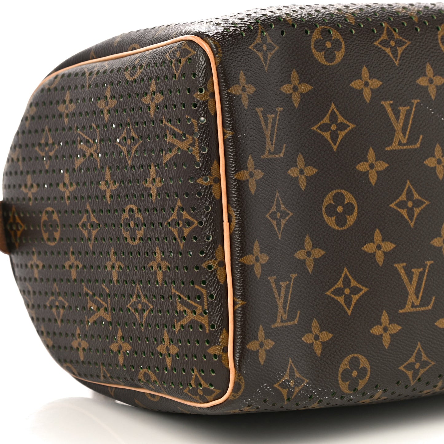 Monogram Perforated Speedy 30 Green