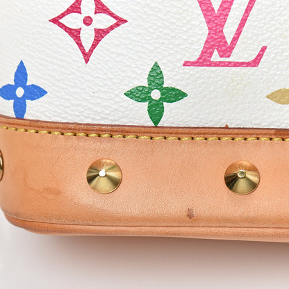 Louis Vuitton Monogram Multicolor Alma White 12 of 15