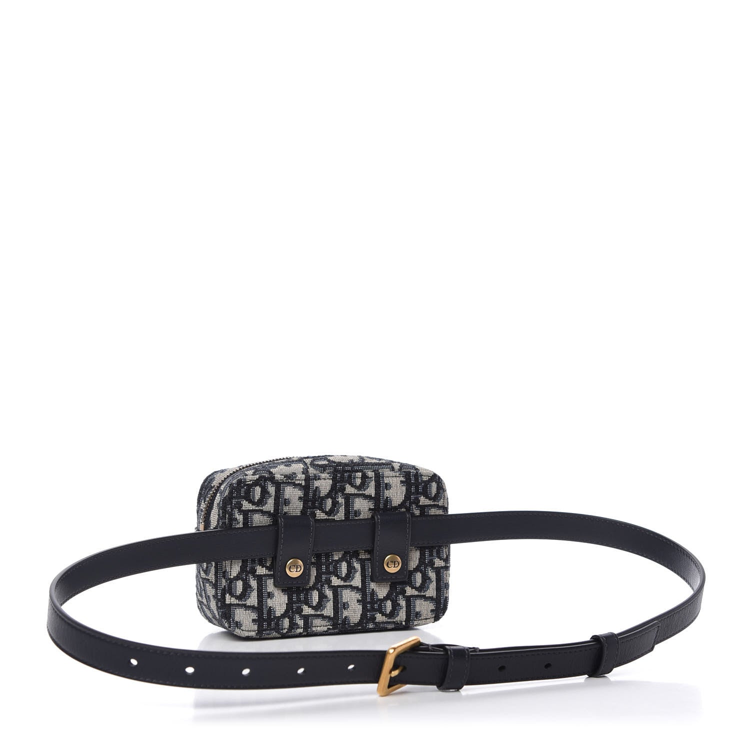 Christian Dior Oblique Belt Pouch Blue 3 of 10