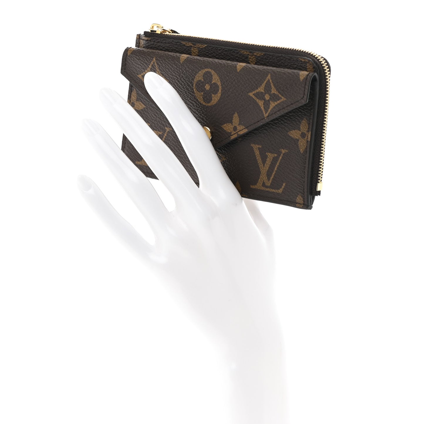 Monogram Recto Verso Card Holder Black