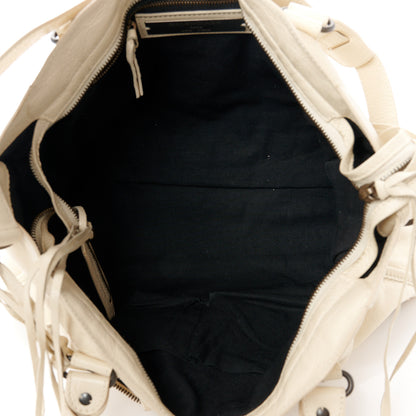 Balenciaga Agneau Classic Hardware City Blanc Creme Light Craie 6 of 12