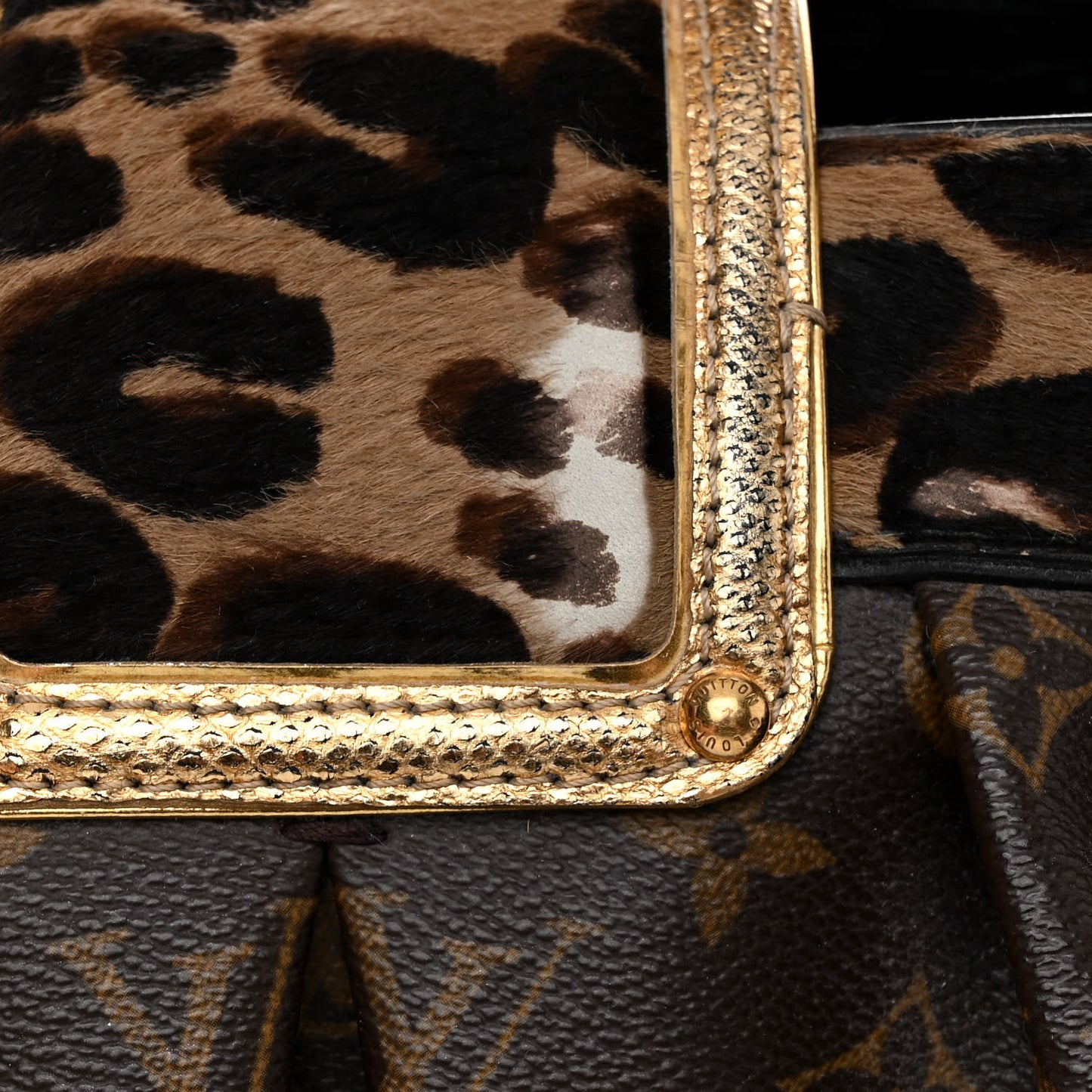 Monogram Leopard Polly