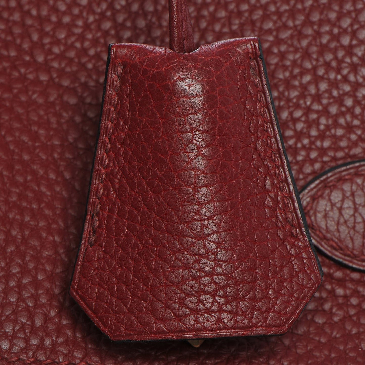 Taurillon Clemence JPG Birkin 42 Rouge H