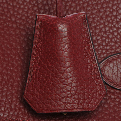 Hermes Taurillon Clemence JPG Birkin 42 Rouge H 18 of 33