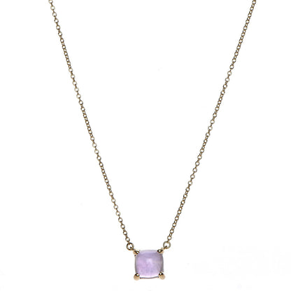 Tiffany 18K Yellow Gold Amethyst Paloma Picasso Sugar Stacks Pendant Necklace 1 of 7