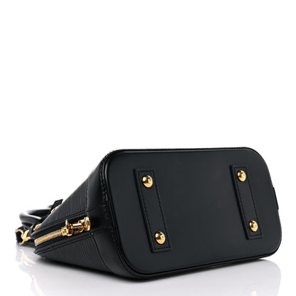 Louis Vuitton Epi Love Lock Alma BB Black 4 of 10